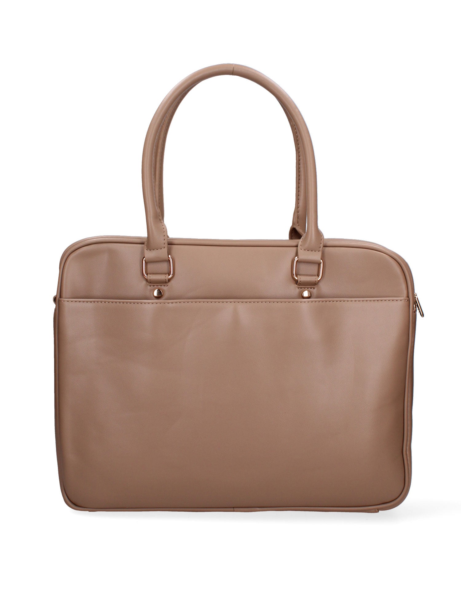 Valora Borsa da lavoro unisex Ecopelle e poliestere 3403-2-TAUPE Diana&co