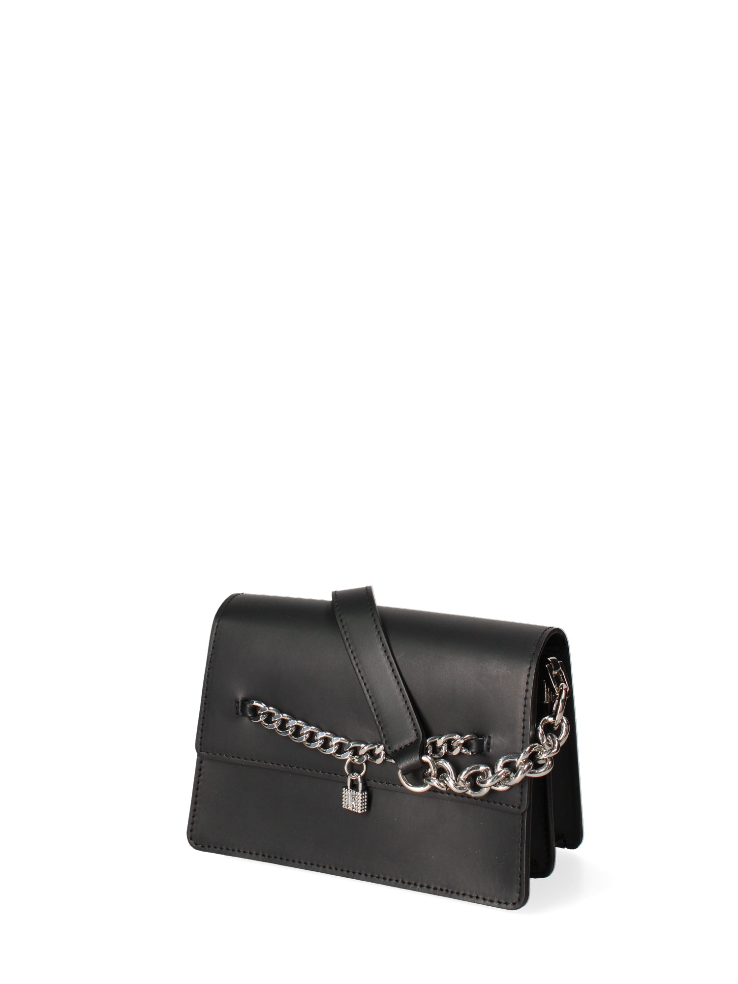 Borsa a tracolla da donna Vera pelle ruga JR-W-1155RU-BLACK-SILVER John Richmond