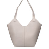 Borsa a mano da donna Vera pelle 07231-D86 GRIGIO PERLA Roberta Rossi