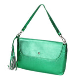 Auralia Borsa a mano da donna Vera pelle 05923-DL47 SMERALDO Gave Lux