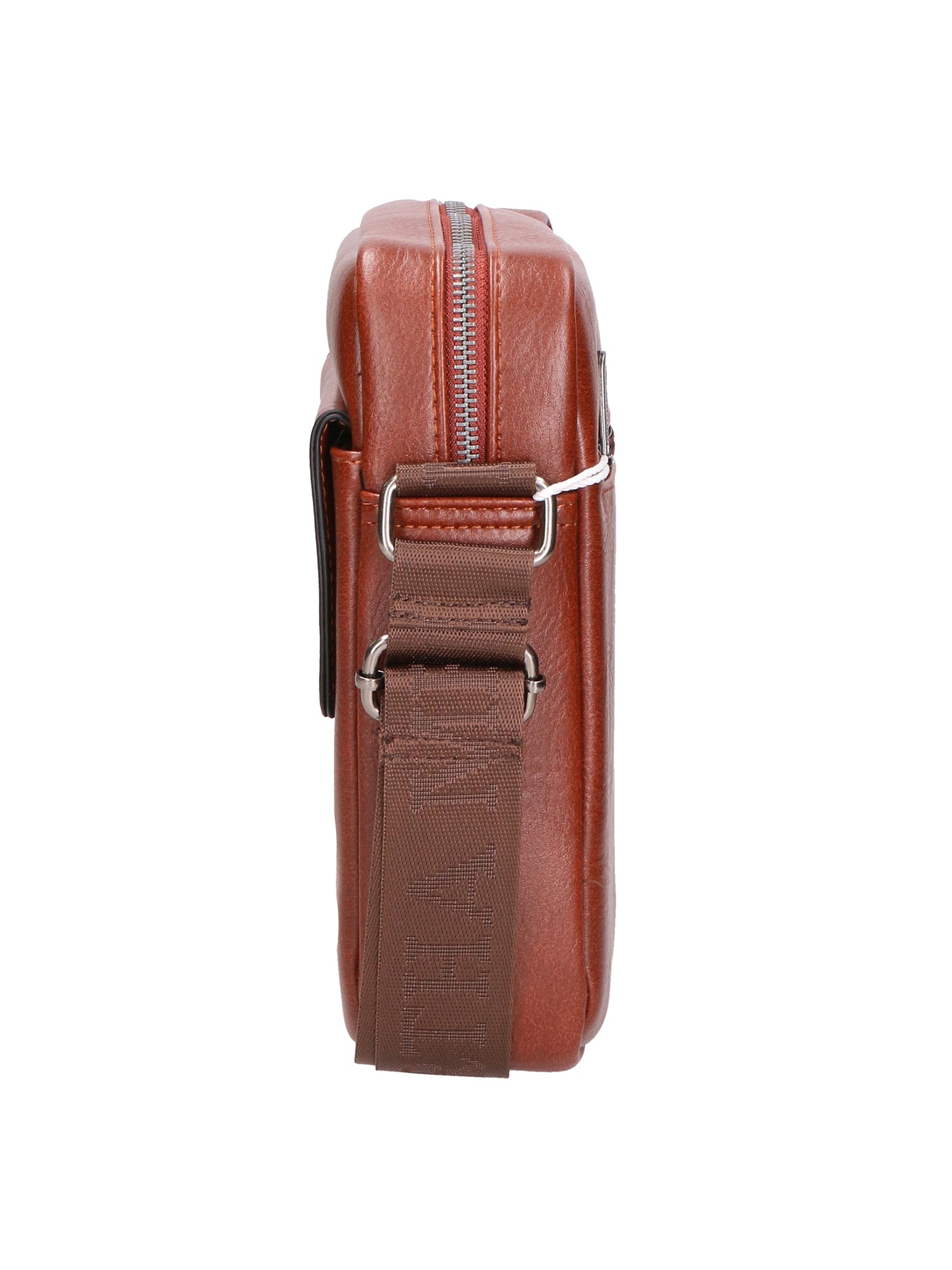 Borsa a tracolla uomo in pelle PU Casual PCL3079-COFFEE Northampton Polo Club