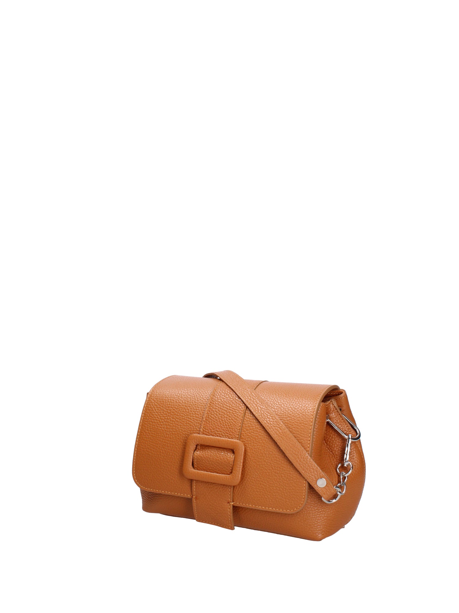 Borsa a tracolla da donna Vera pelle 07143-D44 CUOIO Roberta Rossi