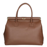 Aleria Borsa a mano da donna Vera pelle 8005-D21 BRUCIATO Gave Lux