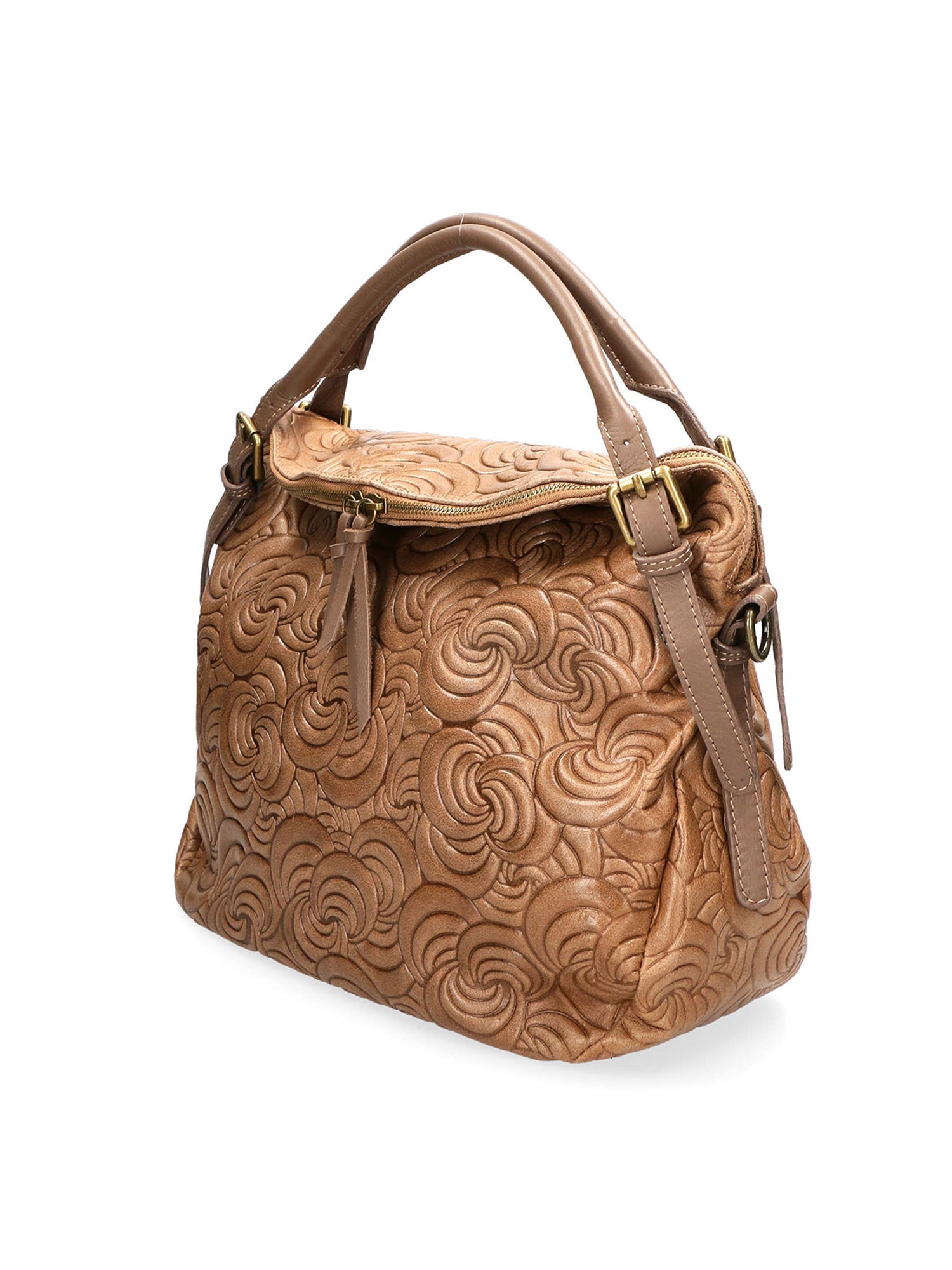 Devis Borsa a mano da donna Vera pelle 80014-009 TAUPE SCURO Gave Lux