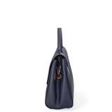 Borsa a mano da donna Ecopelle 635-1-NAVY BLUE Diana&co