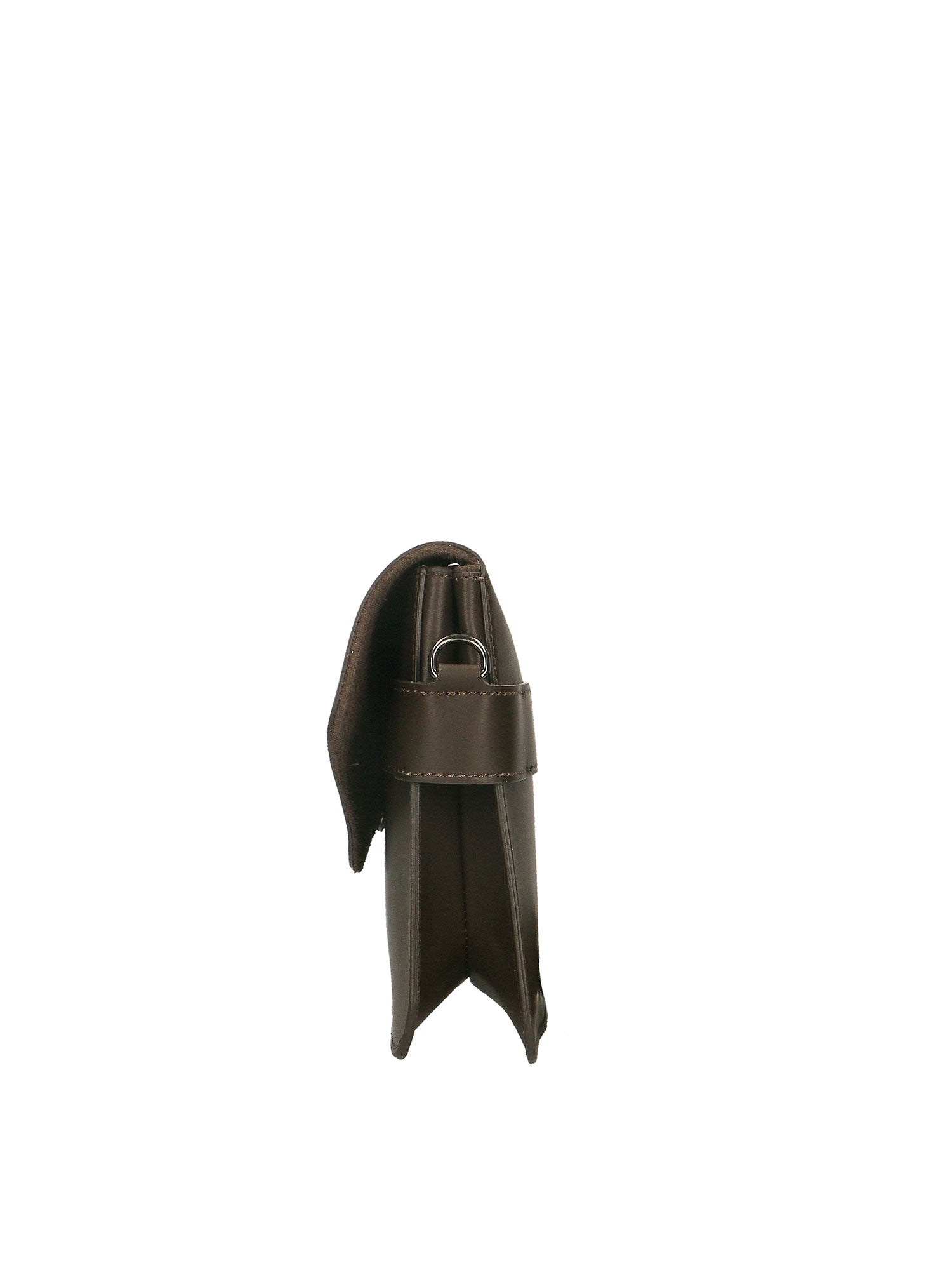Alethea Borsa a tracolla donna Vera pelle 8801-T.MORO Gave Lux