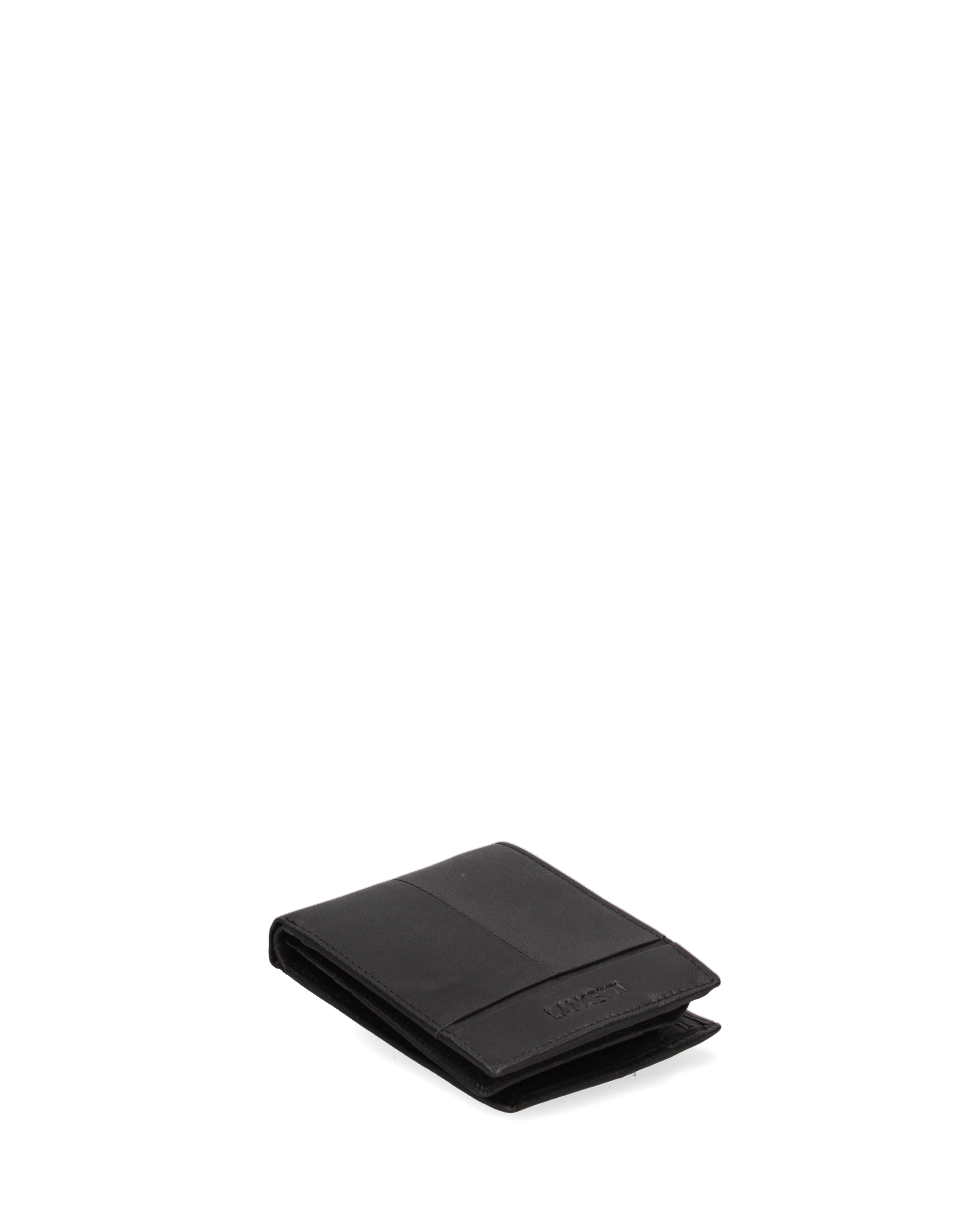 Portafoglio uomo in vera pelle Casual LL760-04-NERO Lancetti