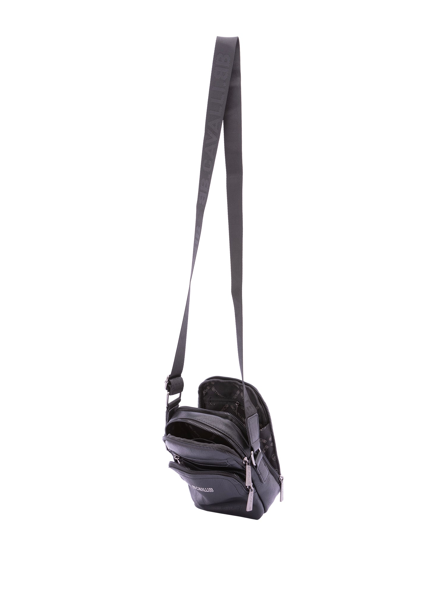Borsa a tracolla da uomo Ecopelle BC1192-NERO B Cavalli