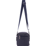 Borsa a tracolla da uomo Ecopelle BC1192-BLU B Cavalli