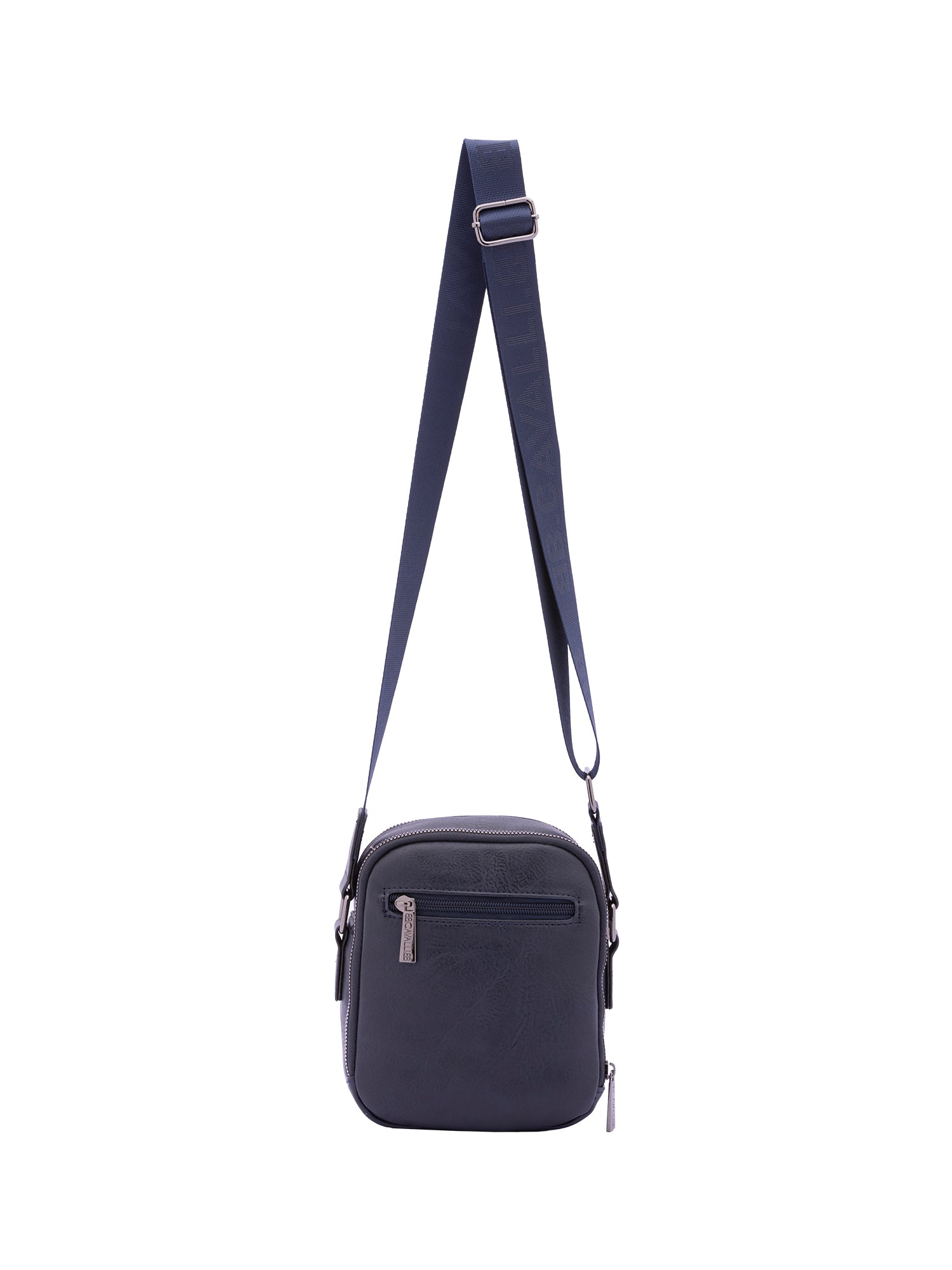 Borsa a tracolla da uomo Ecopelle BC1192-BLU B Cavalli