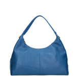 Borsa a spalla da donna Vera pelle 07233-D22 BLUETTE+D102 CIELO Roberta Rossi