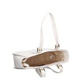 Valoria Pro Borsa a spalla da donna 100% pelle B17234-BIANCO Braccialini