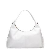 Borsa a spalla da donna Vera pelle 07233-BIANCO+D28 NERO Roberta Rossi