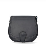 Bianca Borsa a tracolla da donna Vera pelle 10016 1020-S24 BLU JEANS Gave Lux