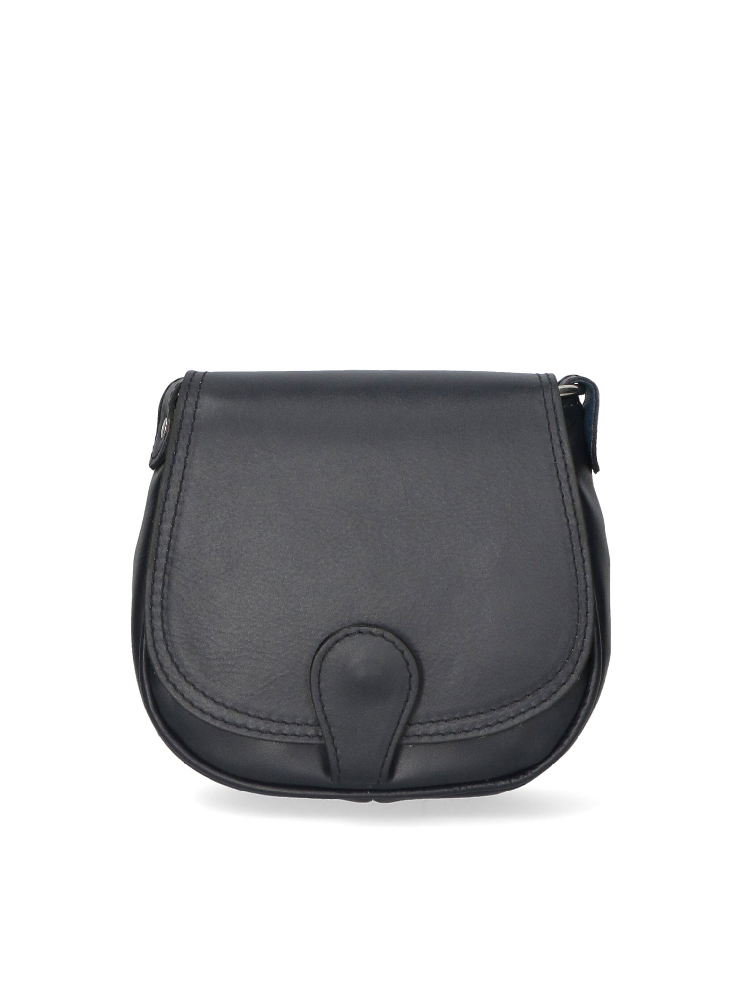 Bianca Borsa a tracolla da donna Vera pelle 10016 1020-S24 BLU JEANS Gave Lux