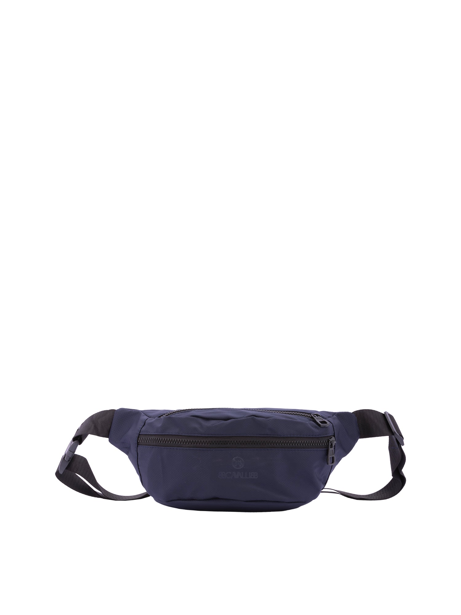 Marsupio da uomo in poliestere Casual BC1408-BLU B Cavalli