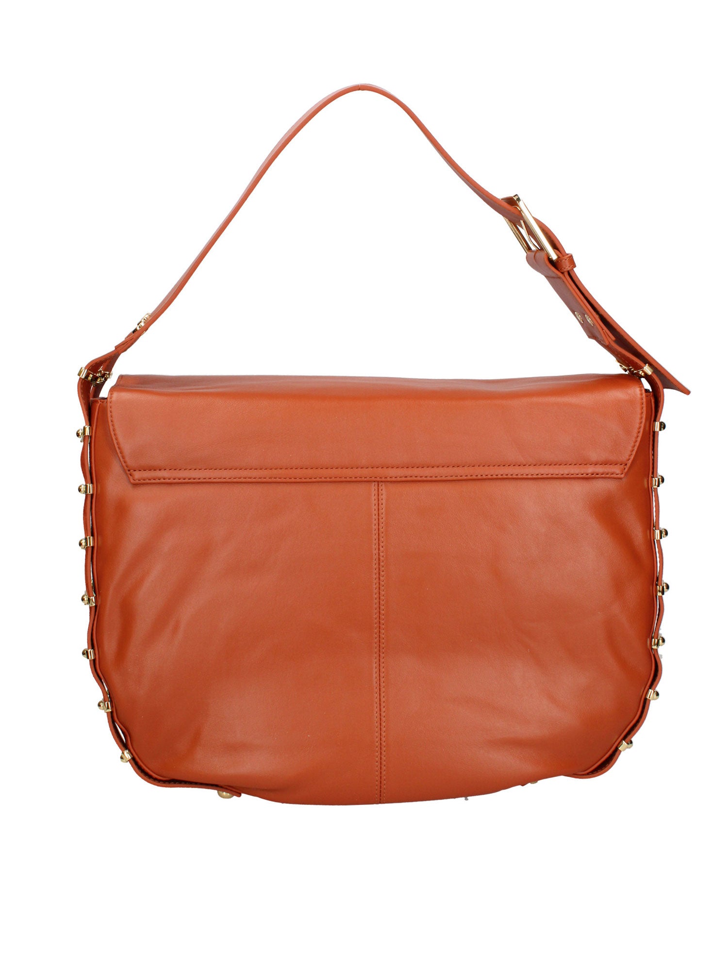 Eridana Ultra Borsa a spalla da donna 100% pelle B17222-MARRONE Braccialini