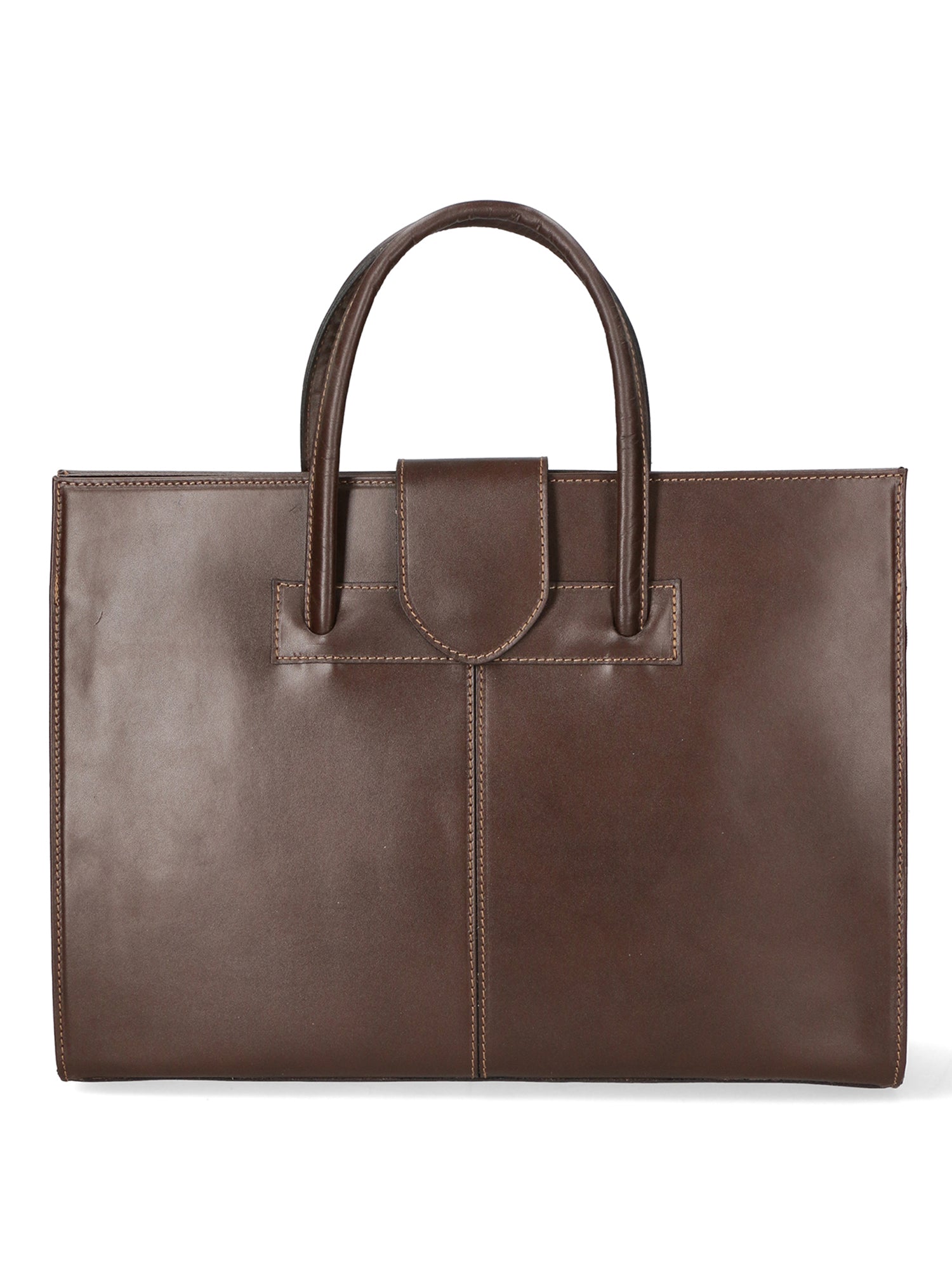 Evelina Borsa a mano da donna 100% pelle 9025-T.MORO Gave Lux