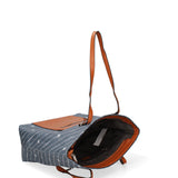 Borsa Shopper da donna 100% PVC F21054-BLUE JEANS David Jones