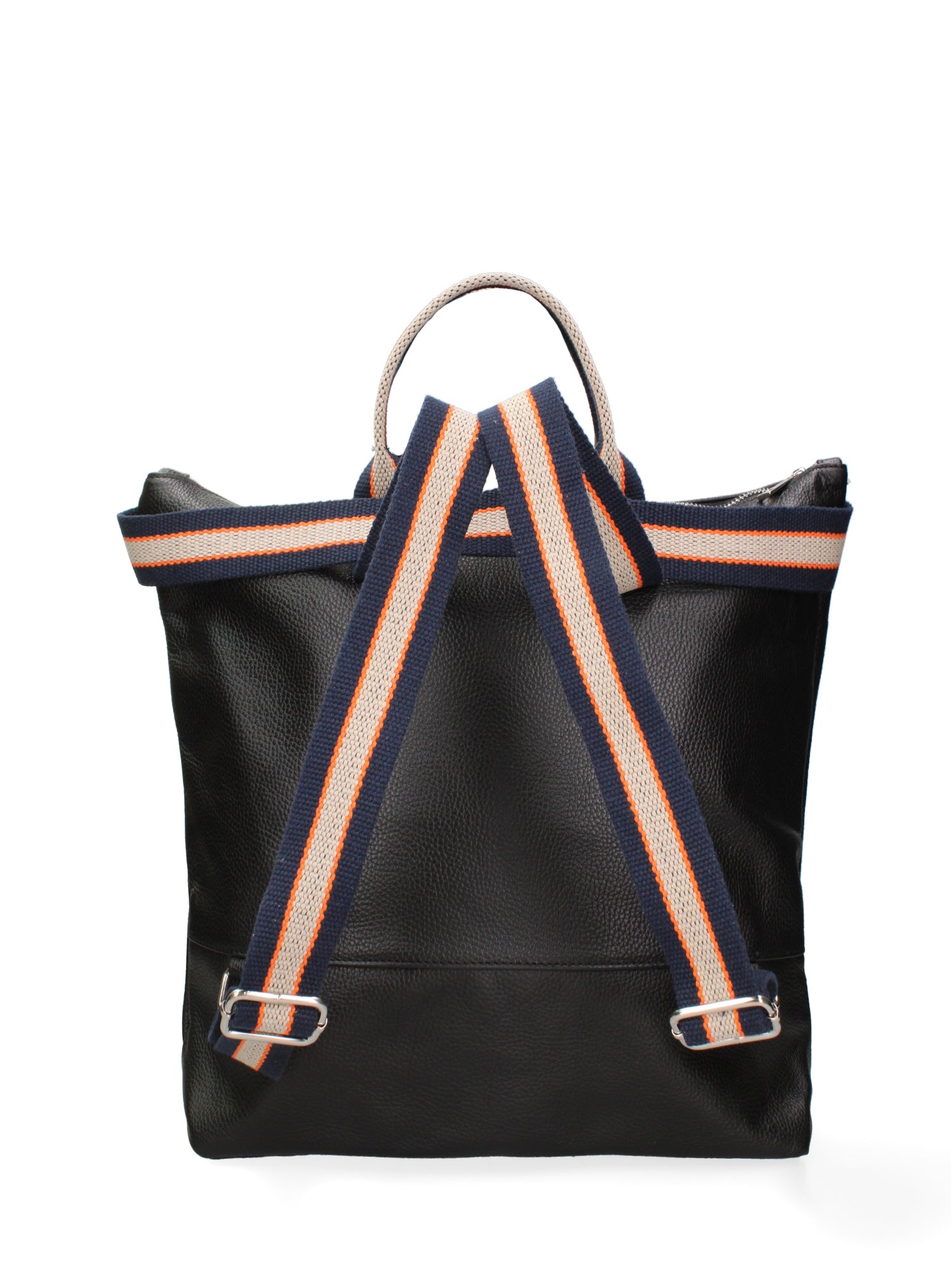 Varese Borsa a mano da donna Vera pelle 689746-D28 NERO - BLU Gave Lux