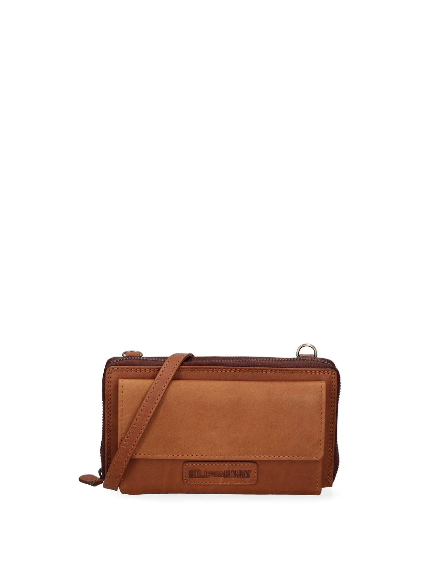 Portafoglio uomo in vera pelle Casual HILB-19153-CUOIO Hill Burry