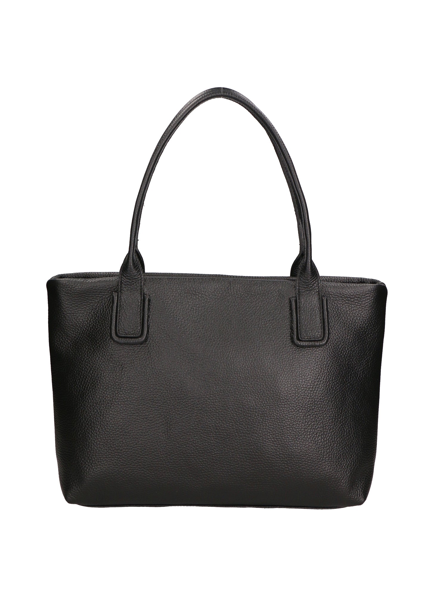 Lorena Borsa a spalla da donna Vera pelle 06506-D28 NERO Gave Lux