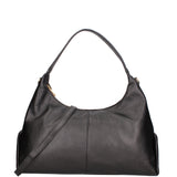 Borsa a spalla da donna Vera pelle 07233-D28 NERO Roberta Rossi