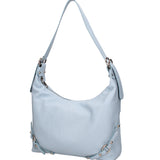 Fiorenza Lux Borsa a spalla da donna Vera pelle 07140-D92 CELESTE Viola Castellani