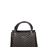 Borsa a mano da donna Vera pelle JR-W-1107SA-BLACK-GOLD John Richmond