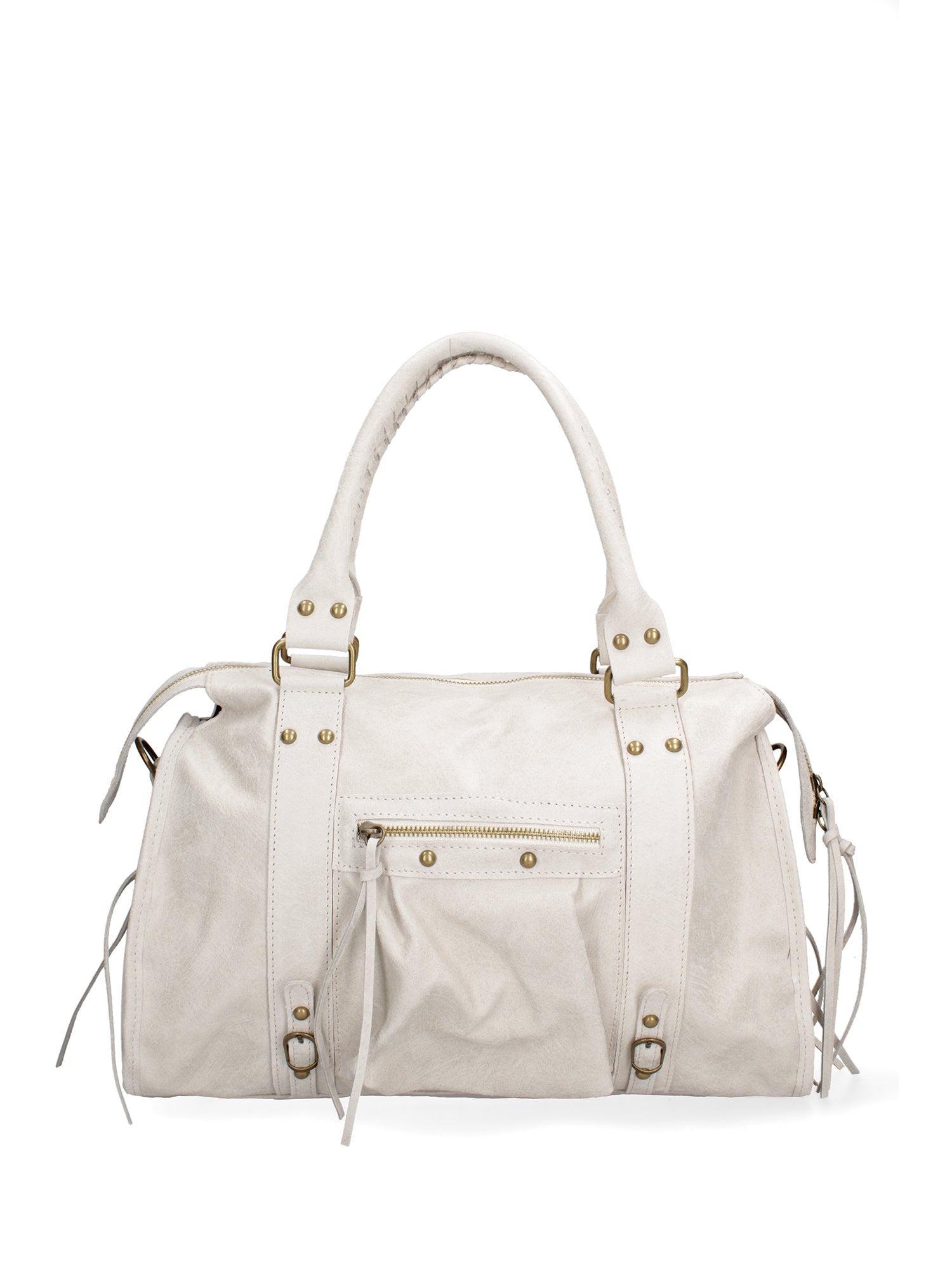 Elara Borsa a spalla da donna Vera pelle 06090-002 BEIGE Gave Lux
