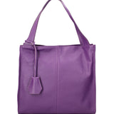 Seraphina Ultra Borsa a spalla da donna Vera pelle 3311-D45 VIOLA Gave Lux