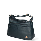 Borsa a spalla da donna Ecopelle BC1345-BLUE B Cavalli