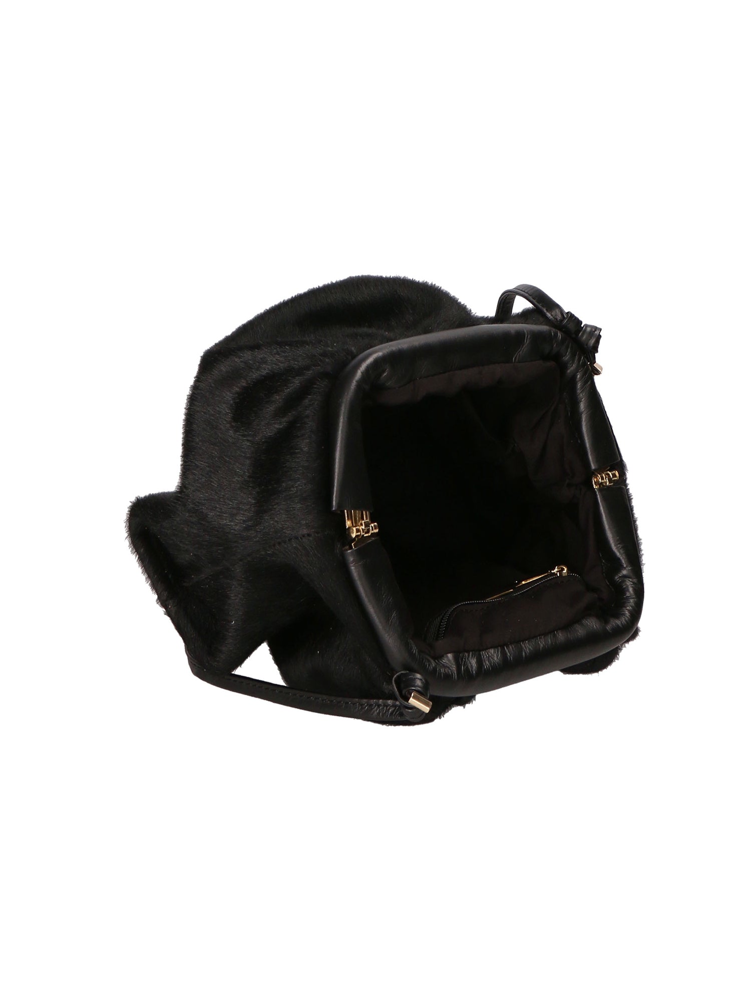 Astrid Borsa a spalla da donna Vera pelle 05476-NERO NERO Gave Lux