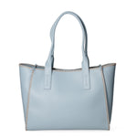 Borsa a spalla da donna 100% pelle riciclata 07225-Cielo Viola Castellani