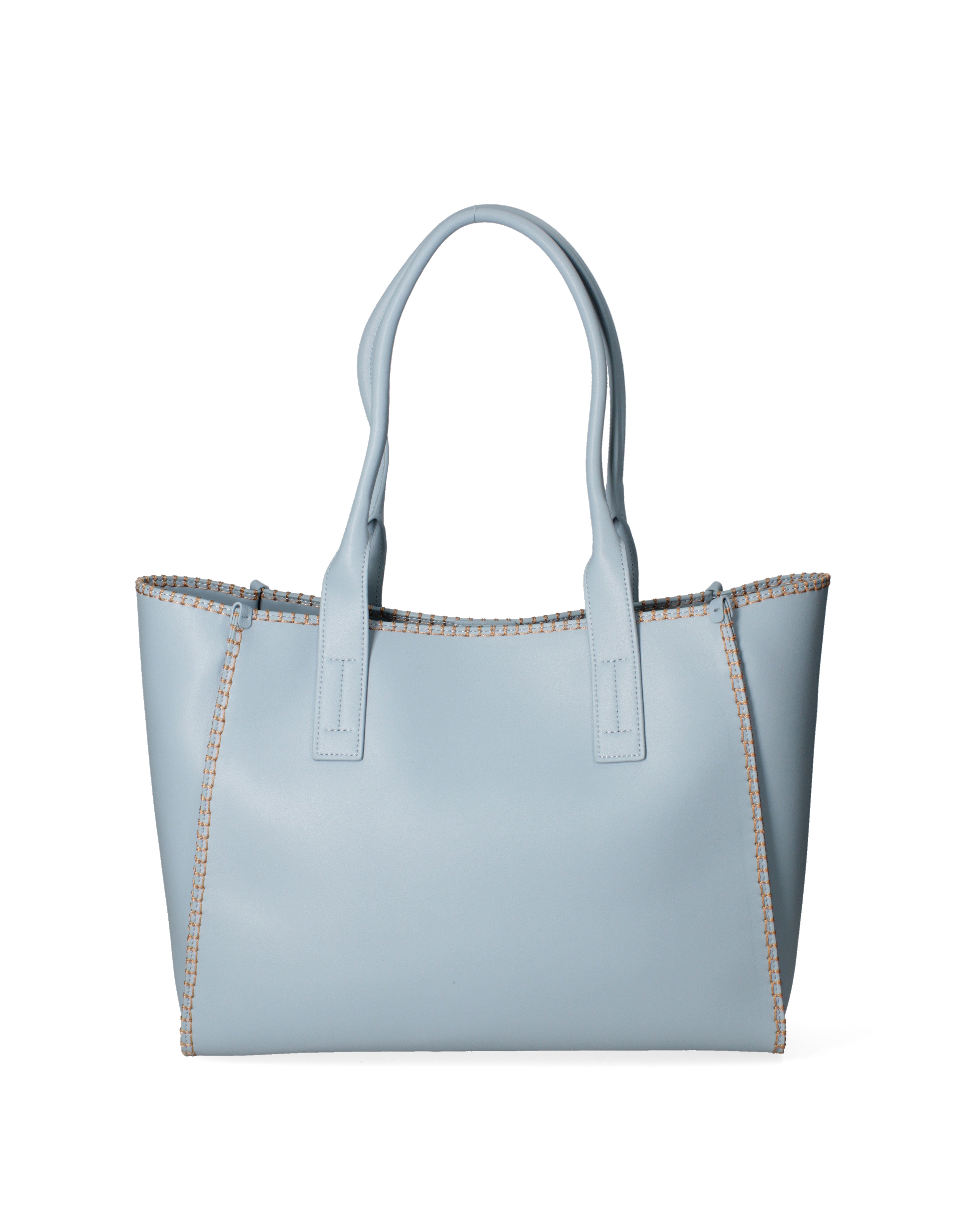 Borsa a spalla da donna 100% pelle riciclata 07225-Cielo Viola Castellani