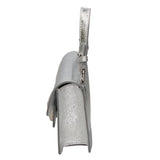 Hellen Borsa a mano da donna Vera pelle 06010-L001 ARGENTO Gave Lux