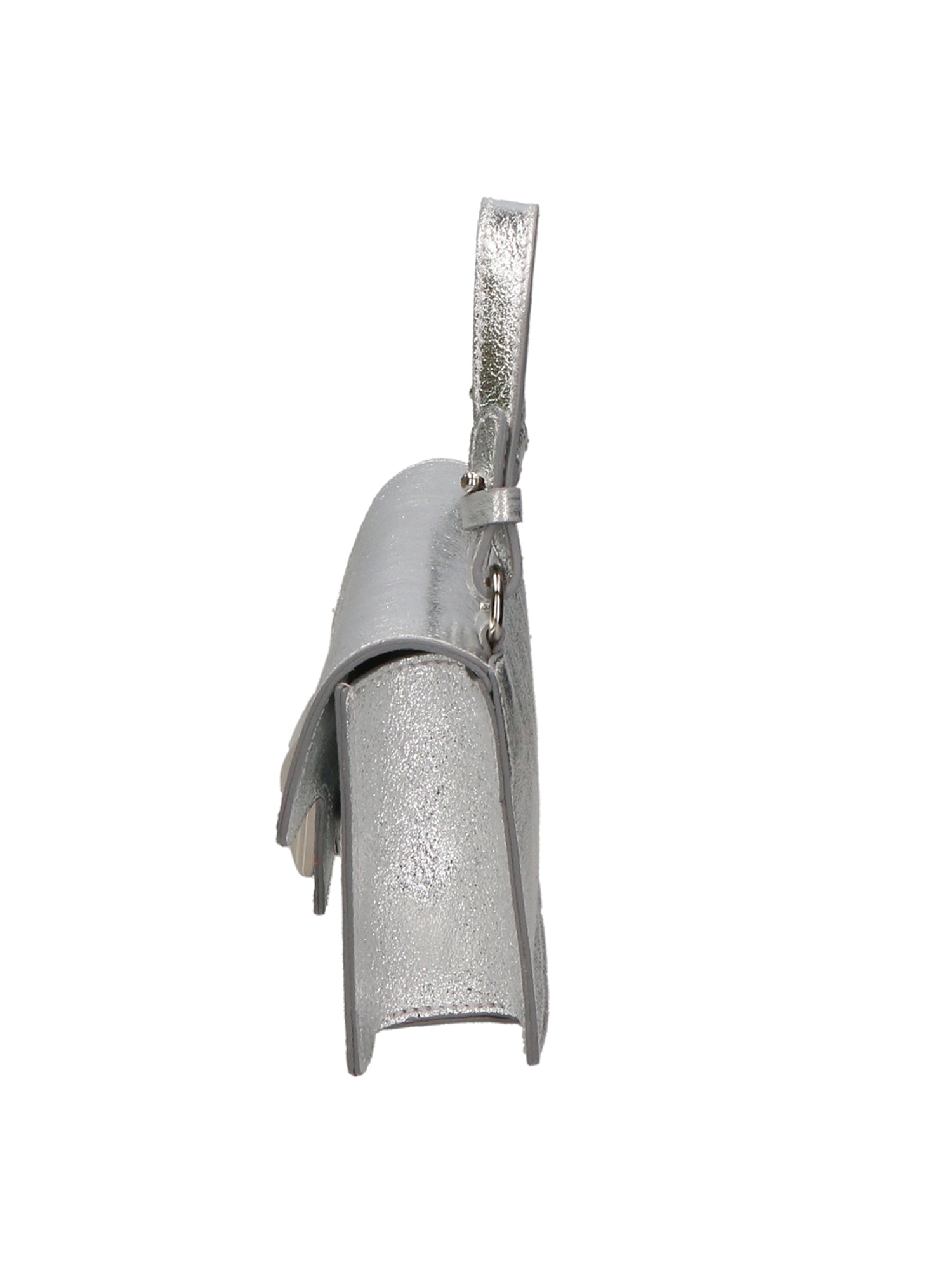 Hellen Borsa a mano da donna Vera pelle 06010-L001 ARGENTO Gave Lux