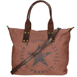 Sabrina Borsa a mano da donna 100% poliestere 8152-COFFEE Gave Lux