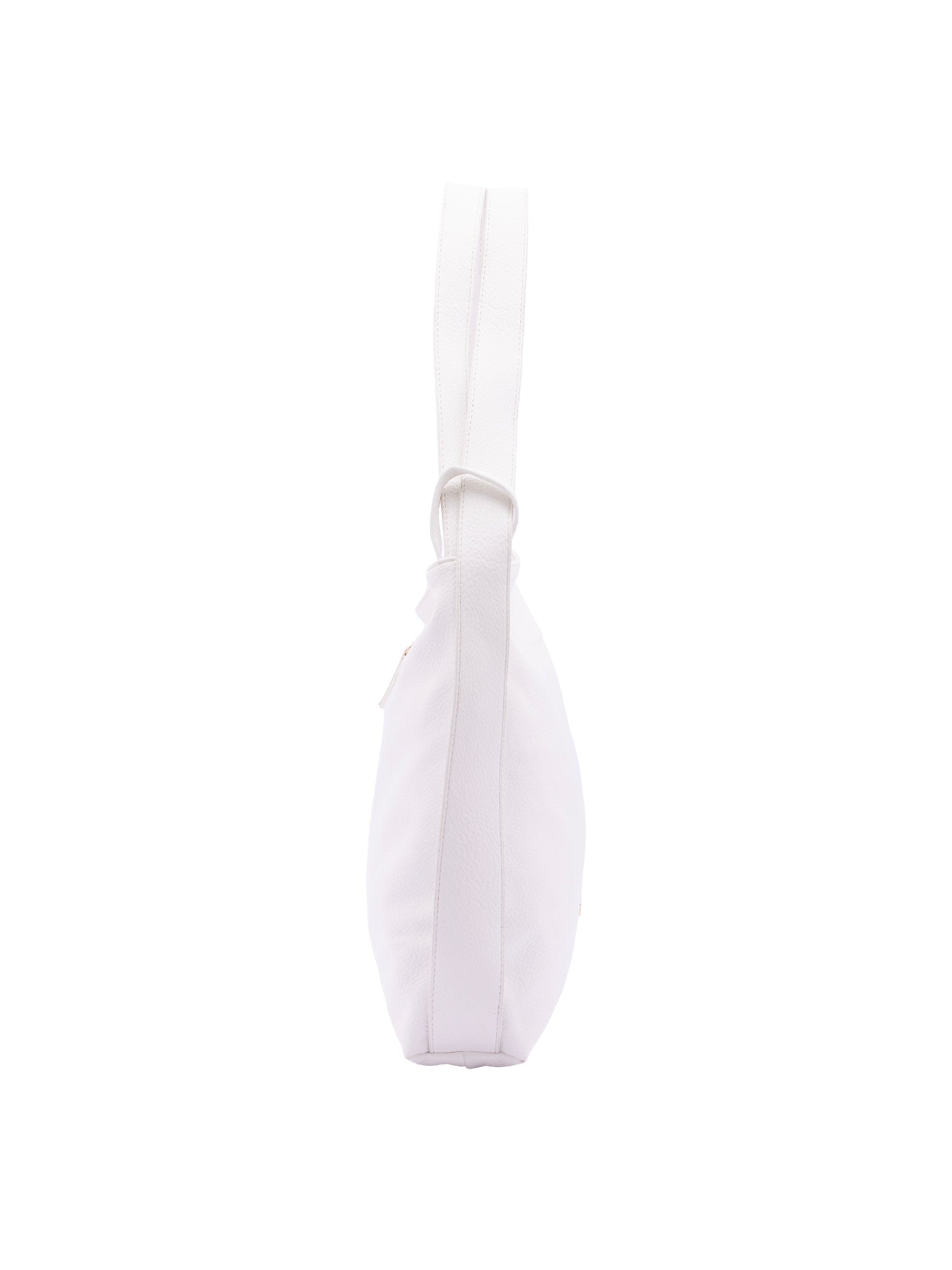 Borsa a spalla da donna Ecopelle e poliestere BC1407-WHITE B Cavalli