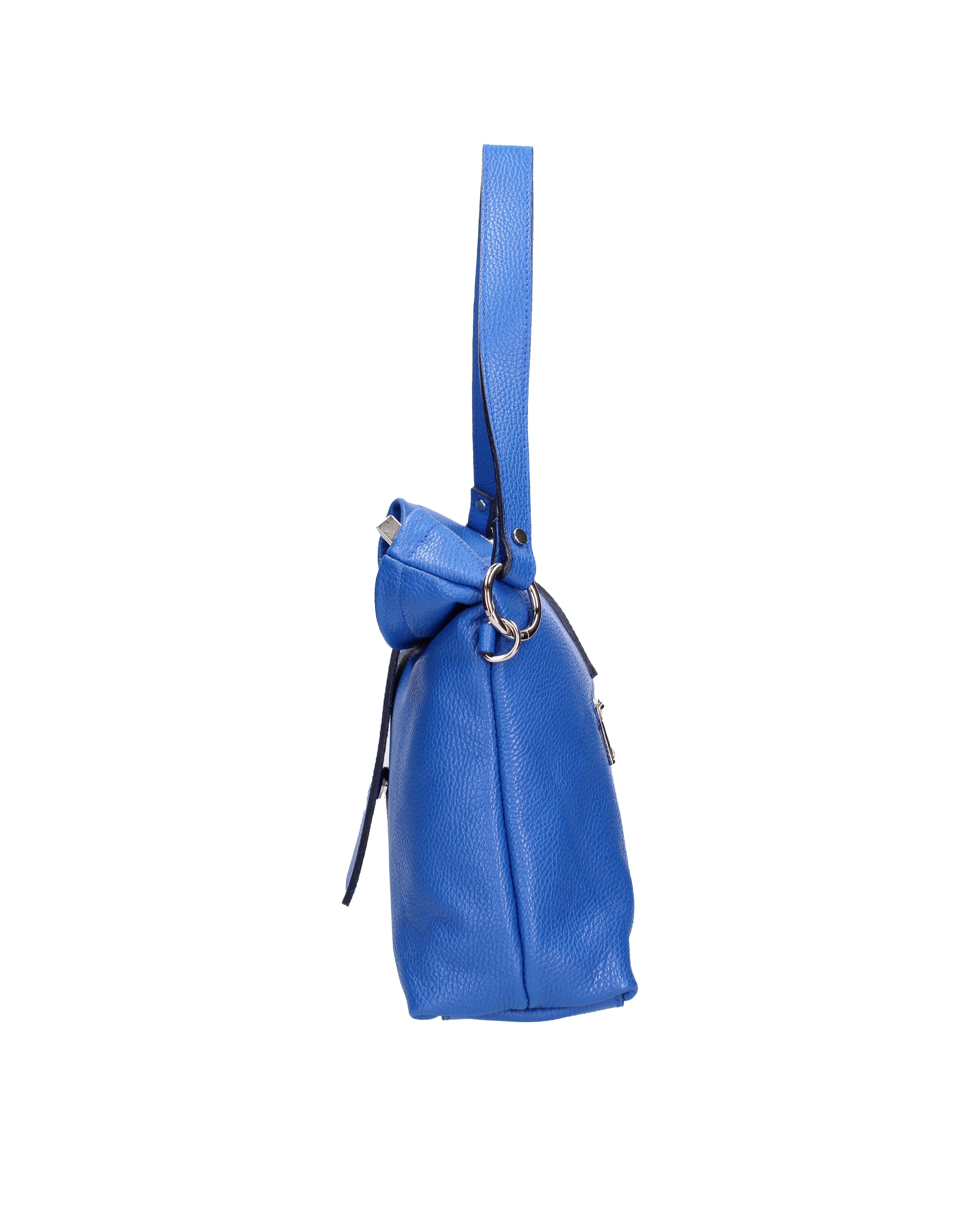 Grace Borsa a spalla da donna Vera pelle 07158-D22 BLUETTE Viola Castellani