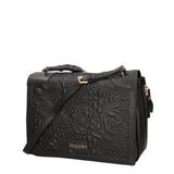 Idalia Elite Borsa a tracolla da donna 100% poliuretano B16891GR-NERO Braccialini