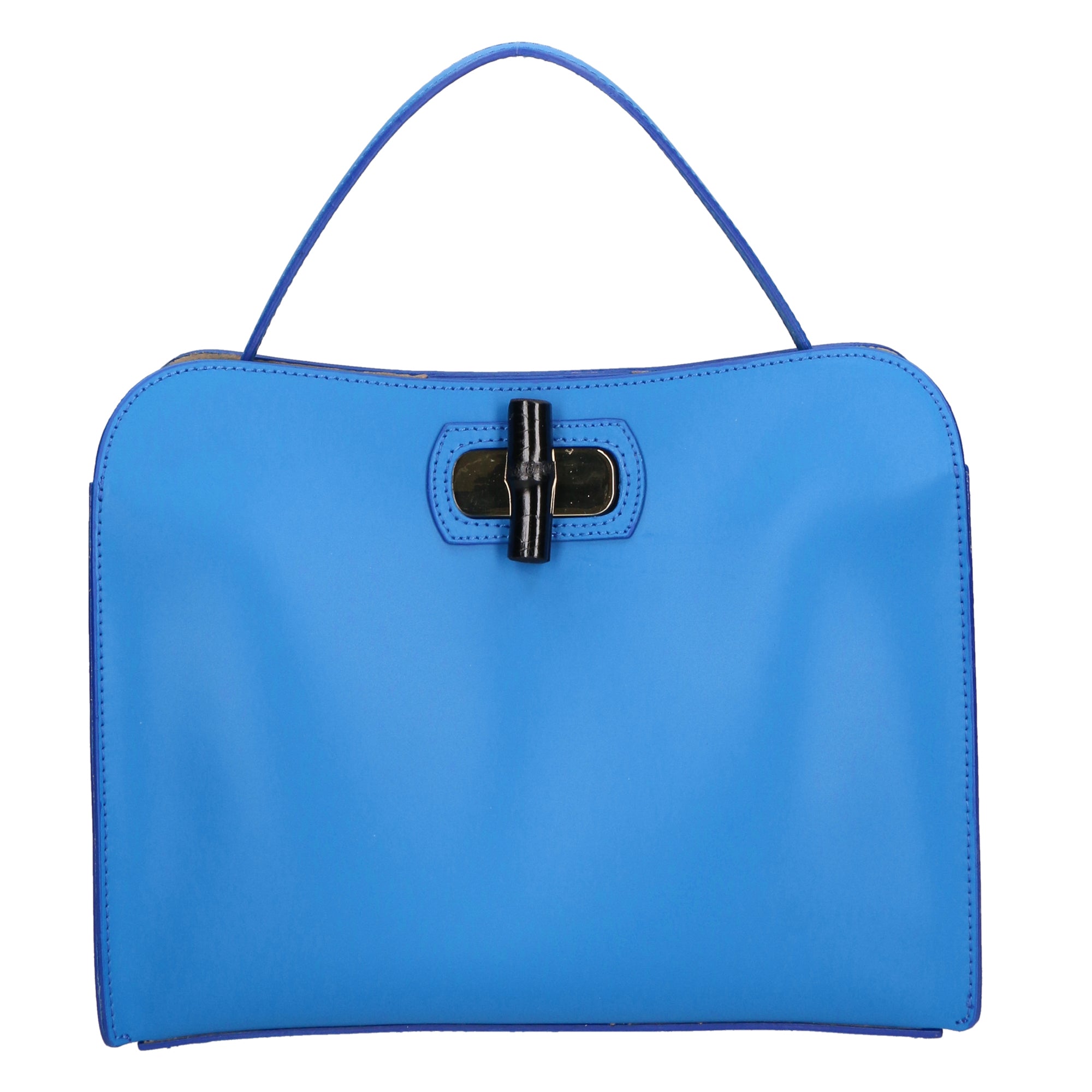 Kashia Borsa a mano da donna 100% pelle 06012-L222 BLU ASTER Gave Lux