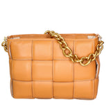 Agostina Borsa a mano da donna Vera pelle 04691-D44 CUOIO COGNAC Gave Lux