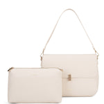 Borsa a spalla da donna 100% pelle vegana PU 740-1PT-BISCUIT Diana&co