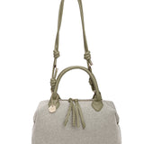 Borsa a mano da donna 100% pelle vegana PU 749-1PT-KIWI Diana&co