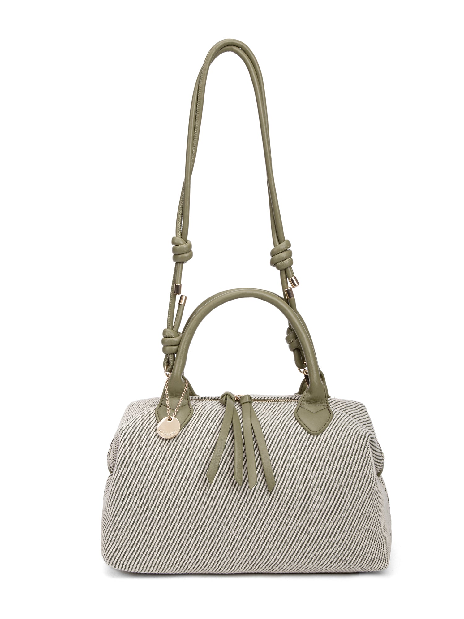 Borsa a mano da donna 100% pelle vegana PU 749-1PT-KIWI Diana&co