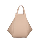 Lindsey Borsa a mano da donna 100% vera pelle 07162-D05 CAPPUCCINO Viola Castellani