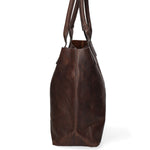 Brunella Borsa a mano da donna 100% pelle 524807-D23 T.MORO Gave Lux