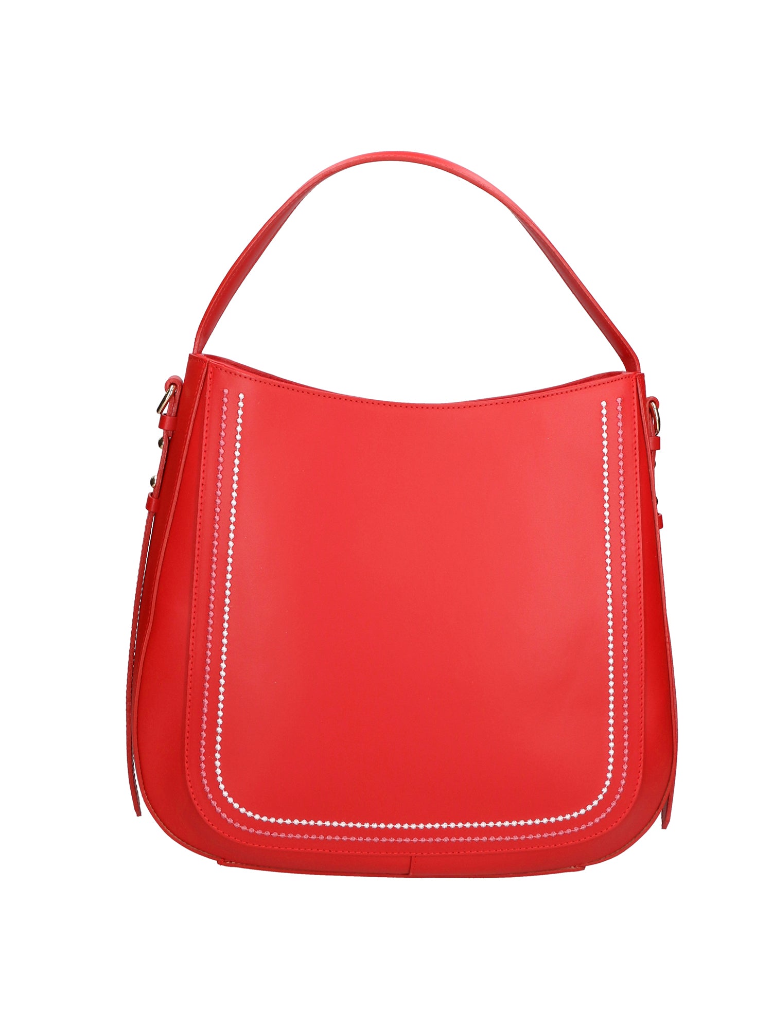 Gisella Borsa a mano da donna Vera pelle 05933-L214 ROSSO Gave Lux