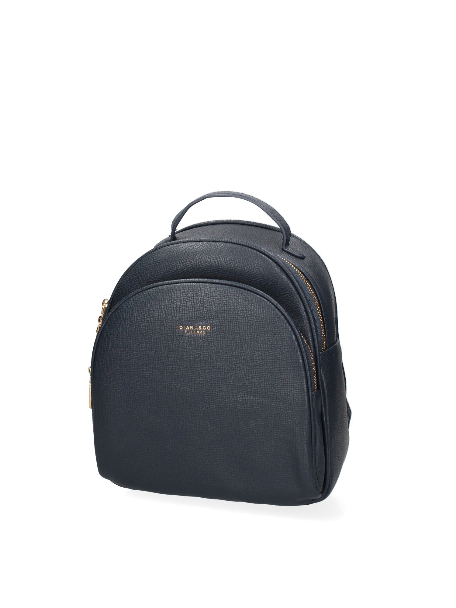 Borsa a mano da donna Ecopelle vegana 601-3-NAVY BLUE Diana&co